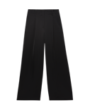 Single Pleat Wide Leg Trousers