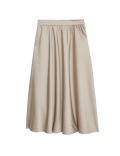 Satin Midaxi Circle Skirt