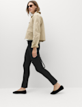 Slim Fit Ankle Grazer Trousers