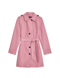 Belted Single Breasted Trench Coat