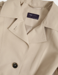 Belted Single Breasted Trench Coat