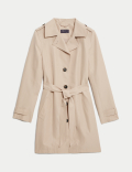 Belted Single Breasted Trench Coat