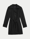 Belted Single Breasted Trench Coat