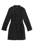 Basic Belted Mac Jacket