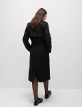 Cotton Rich Belted Longline Trench Coat