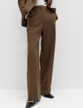 Tailored Relaxed Straight Leg Trousers