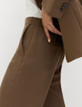 Tailored Relaxed Straight Leg Trousers