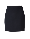 Jersey Straight Mini Skirt