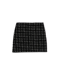 Tweed Embellished Mini A-Line Skirt