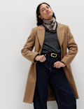 Collared Longline Tailored Coat