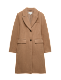 Collared Longline Tailored Coat