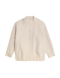 Textured Unlined Bomber Jacket