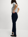 Drawstring Tapered Ankle Grazer Trousers