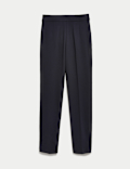 Jersey Slim Fit Ankle Grazer Trousers