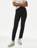 Jersey Slim Fit Ankle Grazer Trousers