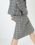 Gingham Pencil Skirt