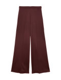 Jersey Wide Leg Trousers with Stretch