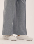 Jersey Wide Leg Trousers
