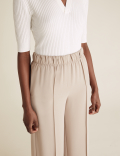 Wide Leg Relaxed Trousers