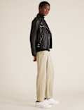 Tapered Ankle Grazer Trousers