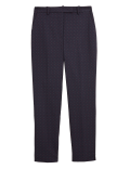 Mia Slim Pindot Ankle Grazer Trousers