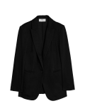 Jersey Slim Single Breasted Blazer
