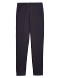 Jersey Slim Fit Ankle Grazer Trousers