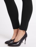 Zipped Pocket Skinny Leg Trousers