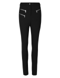 Zipped Pocket Skinny Leg Trousers