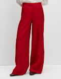 Organza Wide Leg Trousers