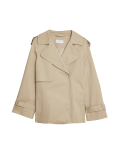 Cotton Rich Short Trench Coat