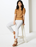 Slim Ankle Grazer Trousers