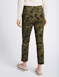 Floral Ankle Grazer Trousers