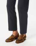 Zipped Pocket Straight Leg Trousers