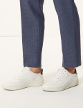 Textured Straight Leg Trousers