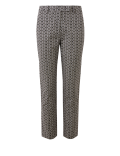 Mia Slim Geometric 7/8th Trousers