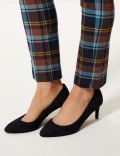 Mia Checked Slim Ankle Grazer Trousers