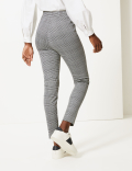 Checked Ankle Grazer Treggings