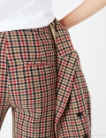 Evie Checked 7/8th Trousers