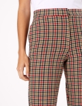 Evie Checked 7/8th Trousers