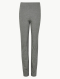 Jersey Slim Fit Ankle Grazer Trousers