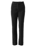 Mia Velvet Slim Ankle Grazer Trousers