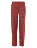 Freya Dogtooth Straight Fit Trousers