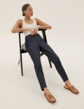 Denim Slim Fit Ankle Grazer Trousers