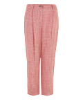 Linen Rich Tapered 7/8 Trousers