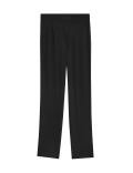 Jersey Slim Leg Ankle Grazer Trousers