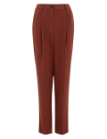 Crepe Tapered 7/8 Trousers