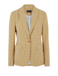 Checked Single Breasted Blazer