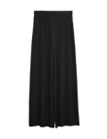 Plisse Elasticated Waist Trousers