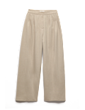 Multi Pleat Wide Leg Trousers